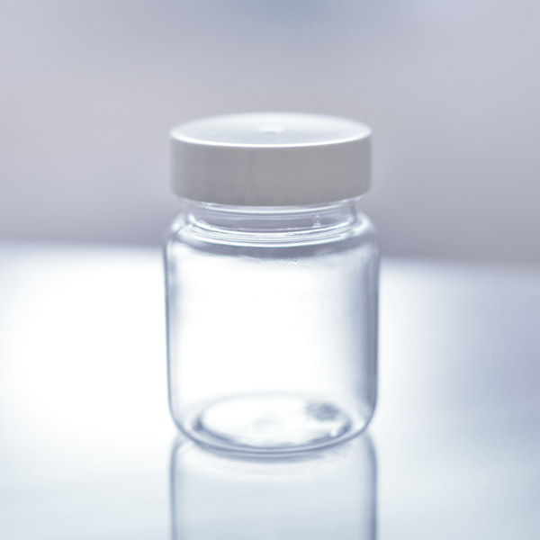 65ml PET Jar with White Lid