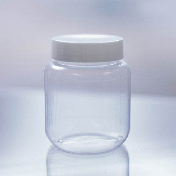 100ml PVC Plastic Jar with White Lid