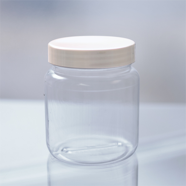 225ml PVC Jar with White Lid