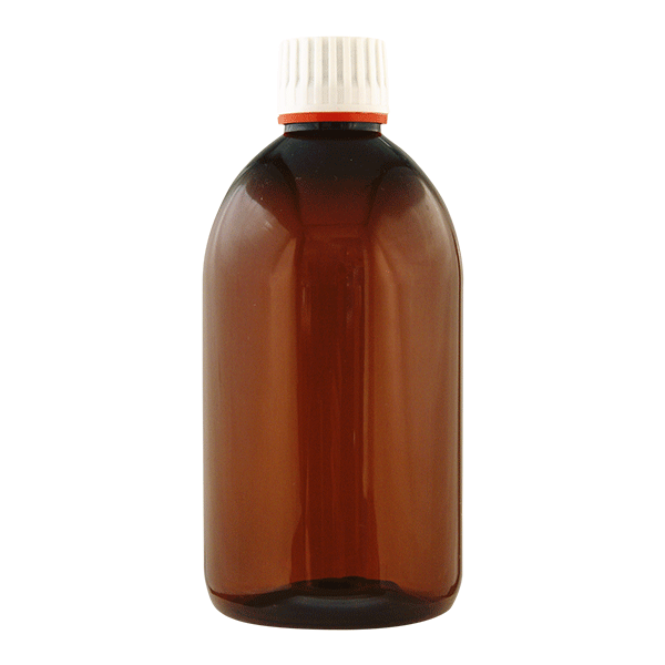 500ml Glass Amber Sirop Bottle