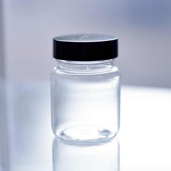 65ml PET Jar with Black Lid